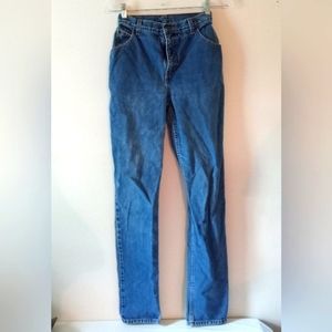 Newport's News Jeanology Small Tall Blue Jeans- High Waist- Size: 6 - Vintage